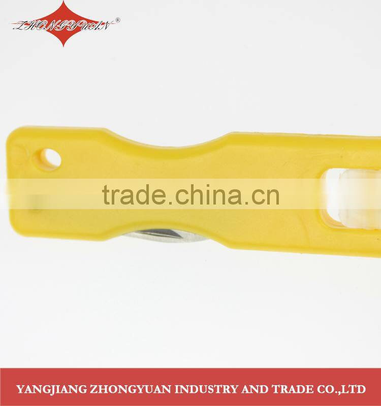 Multipurpose stainless steel fish scale peeler with ABS handle