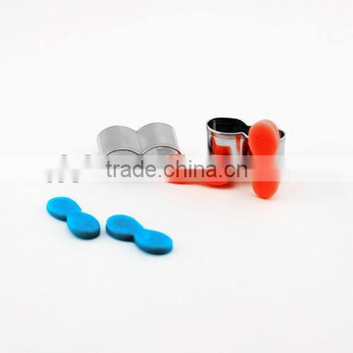 Kasun novelty Number 8 metal Cookie Cutter set flame shaped cookie cutter