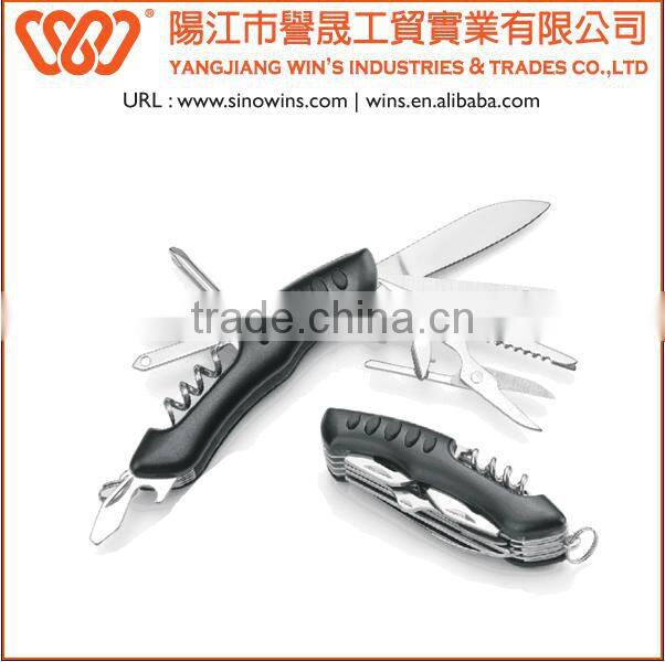 Stainless steel multi-function pocket knife