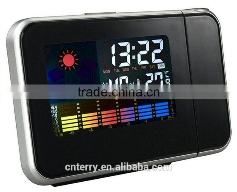 2016 Automatic color screen calendar clock