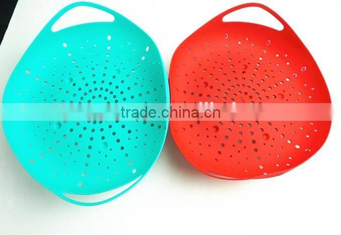 11214 Silicone fruit Vegetable Steamer Basket