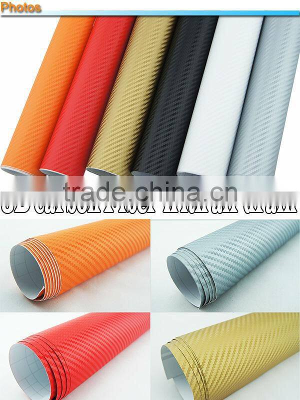 auto carbon fiber car wrap vinyl film