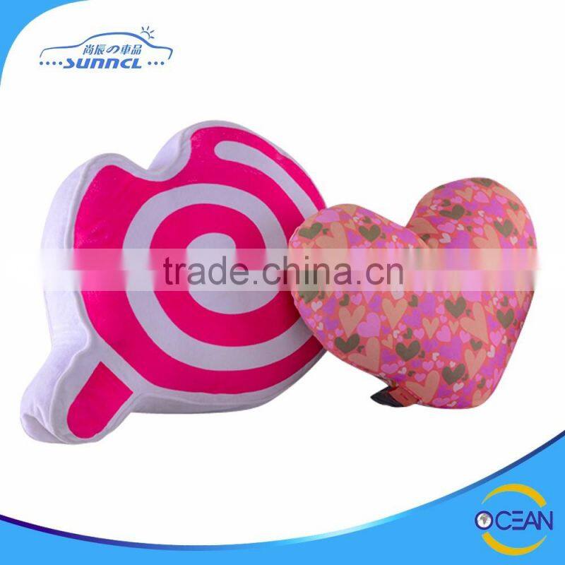 Different Shape Round Neck Pillow Filled with Micro Particles or Hollow Cotton