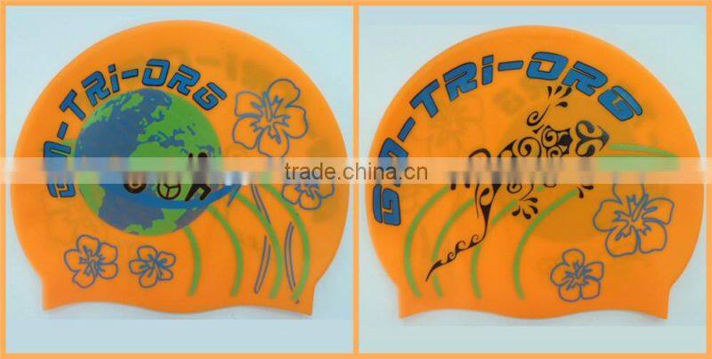 China direct supplier design your own swim cap with oem service