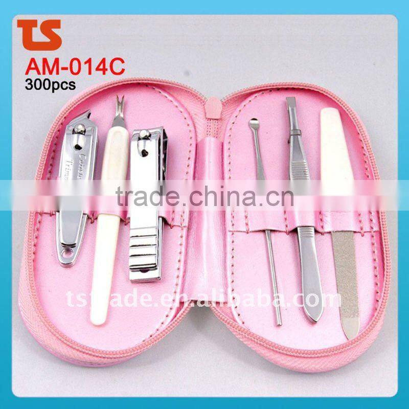 2014 Professional 5PCS nail pedicure manicure set tools AM-350E