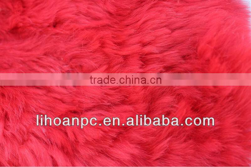 rex rabbit fur scarf