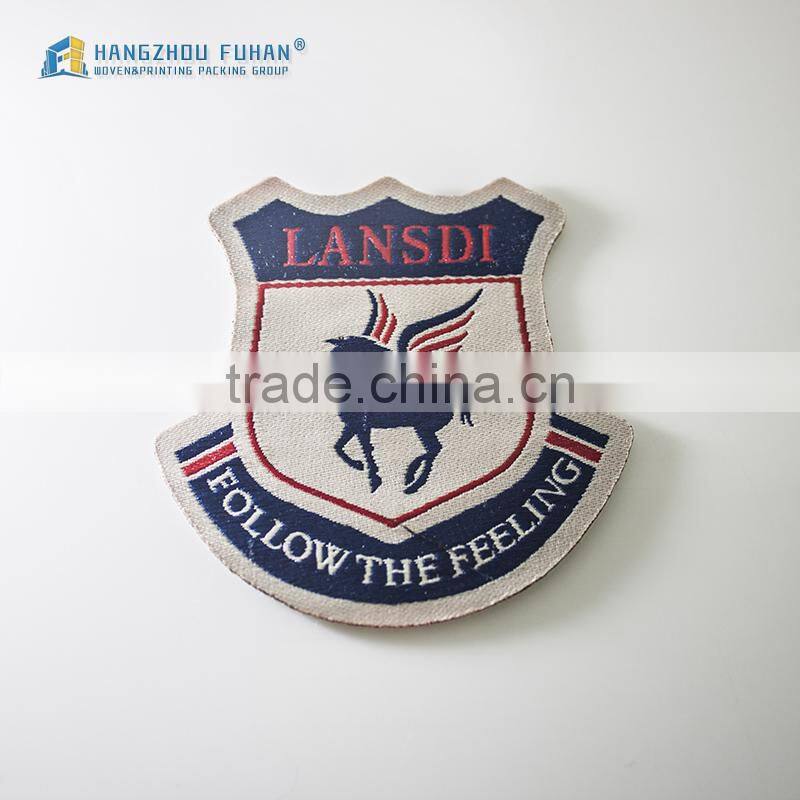 Factory Weaving Label Patch Woven Badge