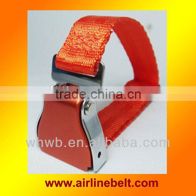 Top classic airplane seatbelt buckle bracelets