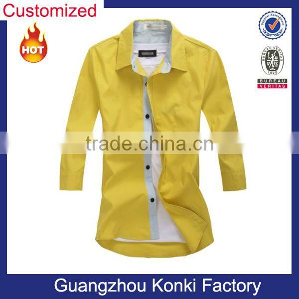 New design custom men's regular-fit shirts