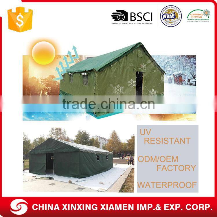 relief shelter camping army canvas roof top family olive green relief tent