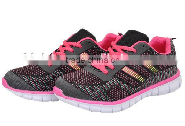 OEM high quality sports running shoes for ladies and men 2016