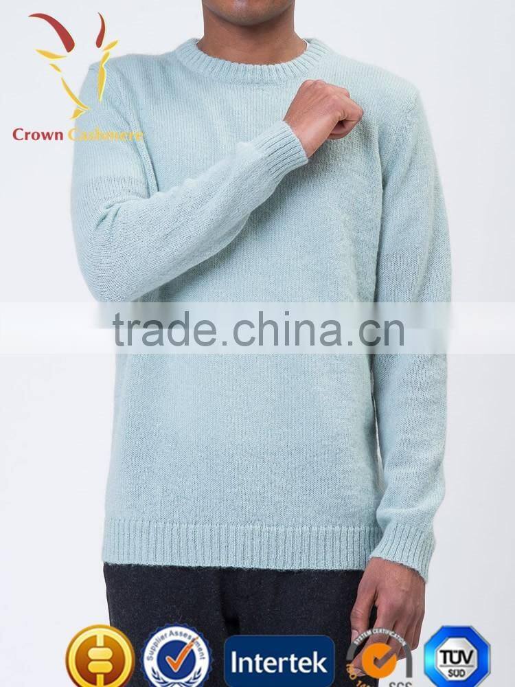 Solid Color Boys Wool Sweater Children Wool Sweater