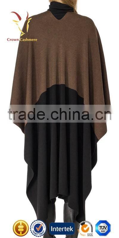 Womens Wool Poncho and Shawls Knit Poncho Sweater for Women