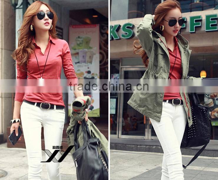 Womens Girl fashion Polo tshirt