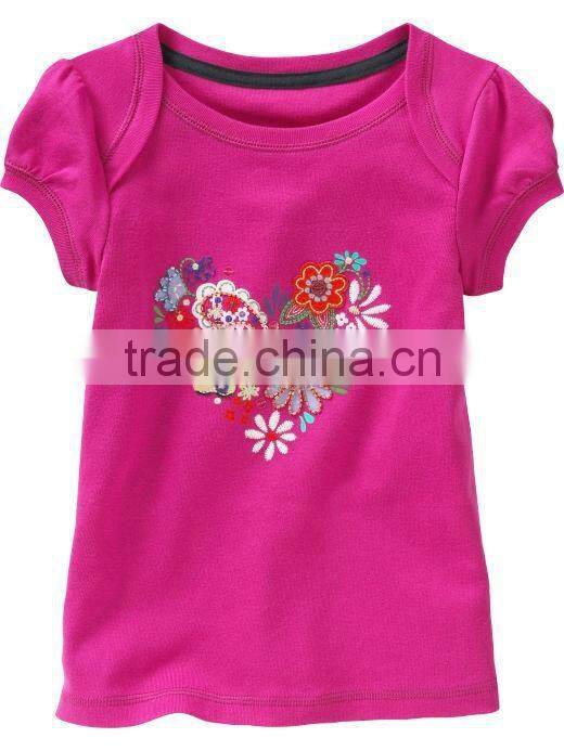 TODDLER GIRLS PRINTED LONG SLEEVE T SHIRT