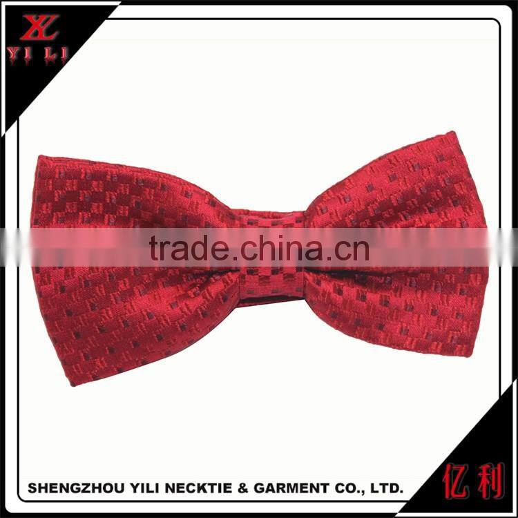 Nice Mens Bow Tie For Custom Brand Logo Pattern Size