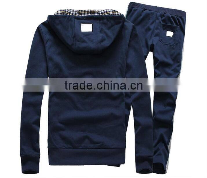 New Design Track Suit 100% Sotton Jogging Suits Sports Suit For Man