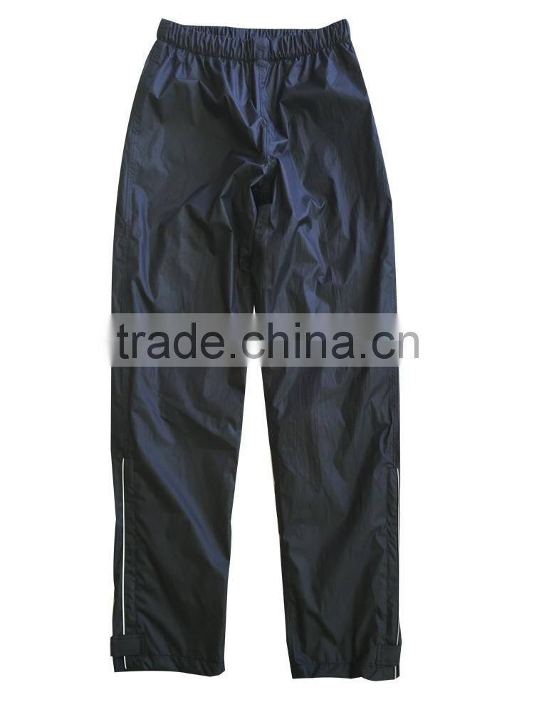 Waterproof oxford mens work trousers with tape seam