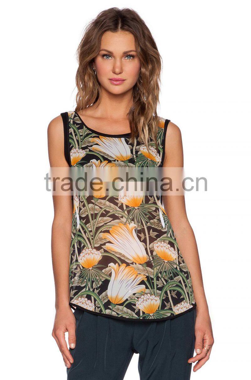 contrast crop top lining tank tops with built in bra