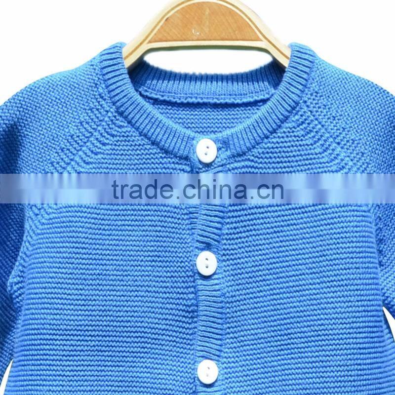 Baby Boy Sweater Cotton Sweater Cardigan With Buttons