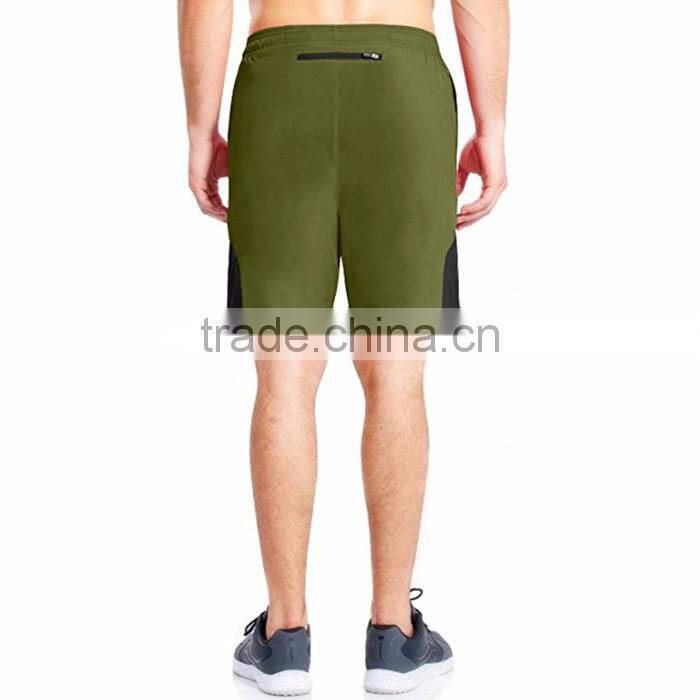 Latest design custom dry fit men sports wholesale running shorts