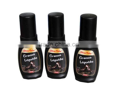 75ml liquid shoe polish for different colors
