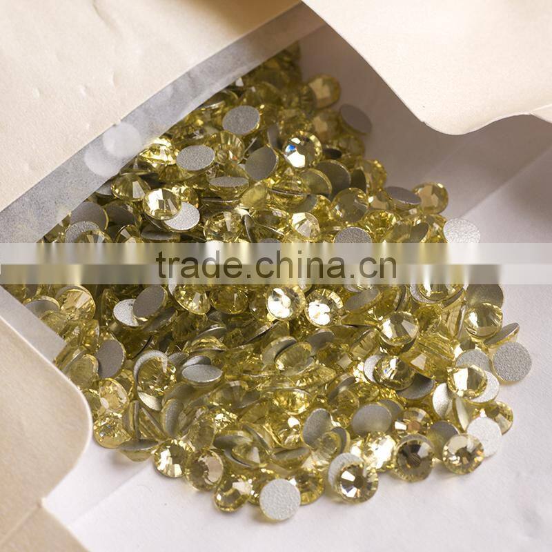 High quality rhinestone flatback non hotfix rhinestones in bulk for shoes