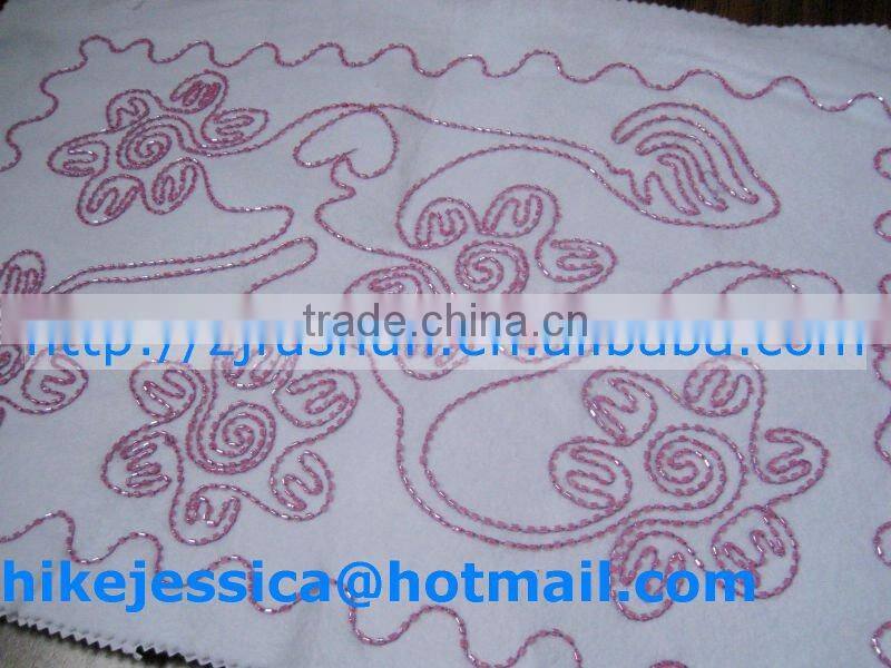 fushun 13heads cording coiling taping and sequins and flat mixed computerized embroidery machine