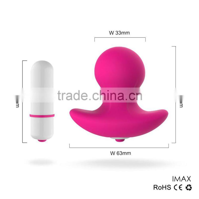 Multi Speed Mini Bullet Vibrator Vibrating Anal Plug Sex Toy