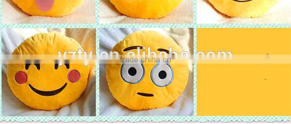 Factory direct wholesale custom whatsapp emoji pillow