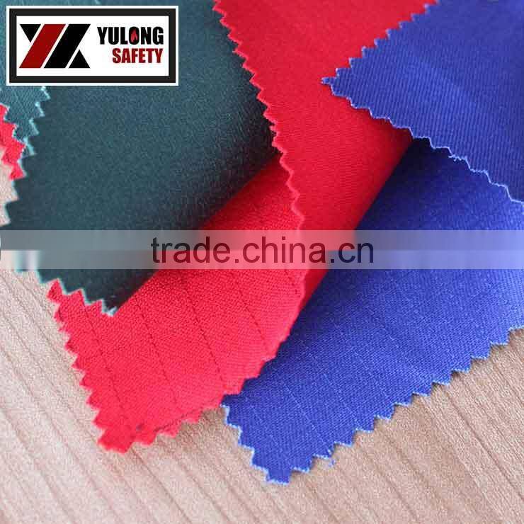 Eco Friendly Cotton Fire Retardant Fabric For Hot Area Workwear