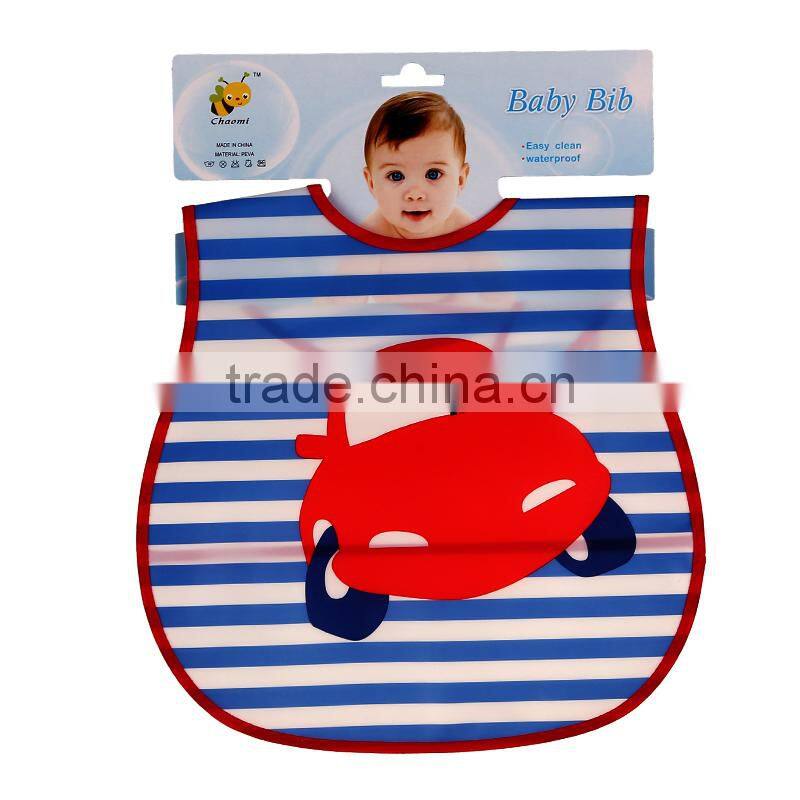 lovely cartoon animal EVA baby bibs