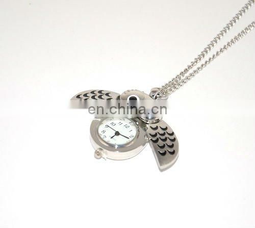 Retro Antique Vintage Cheap Owl Elephant Animal Pendant Necklace Watch