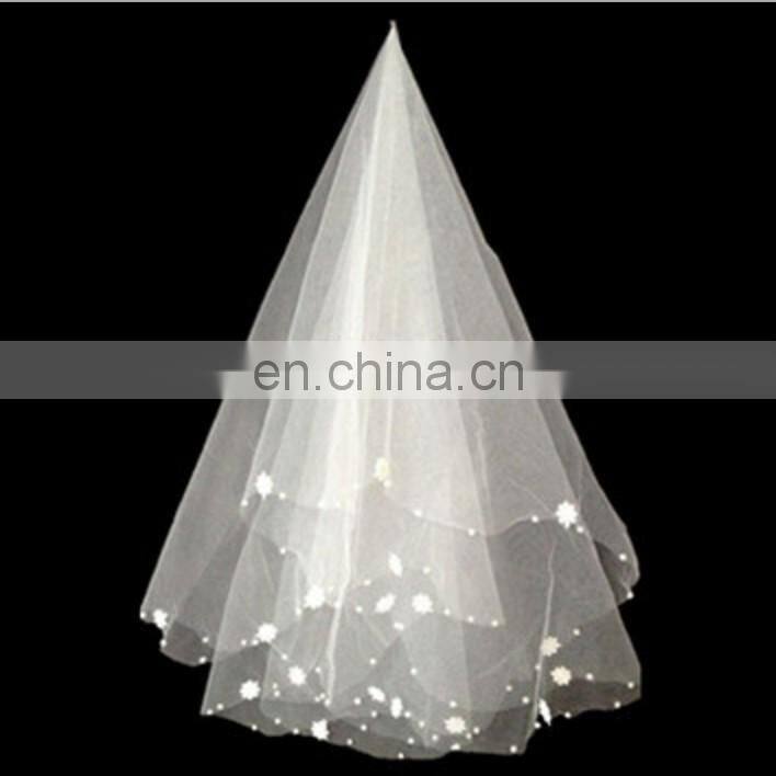 High Quality 1 Layer Tulle 1.5M Bridal Wedding Veils