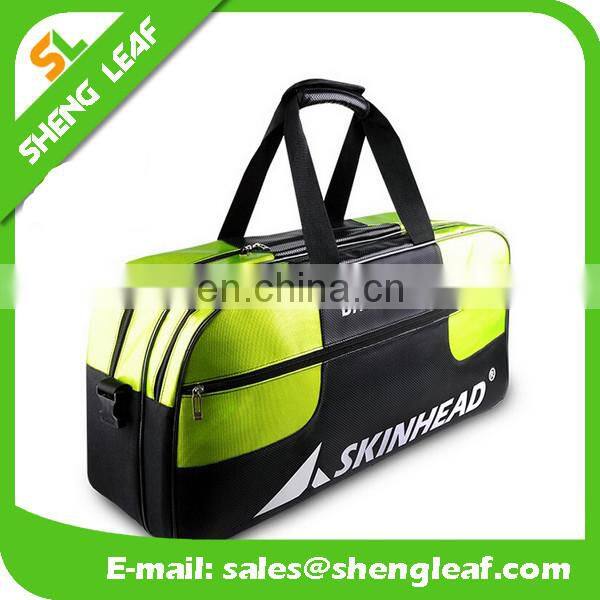 2017 new badminton racket bag, wholesale gym bag, duffle gym bag