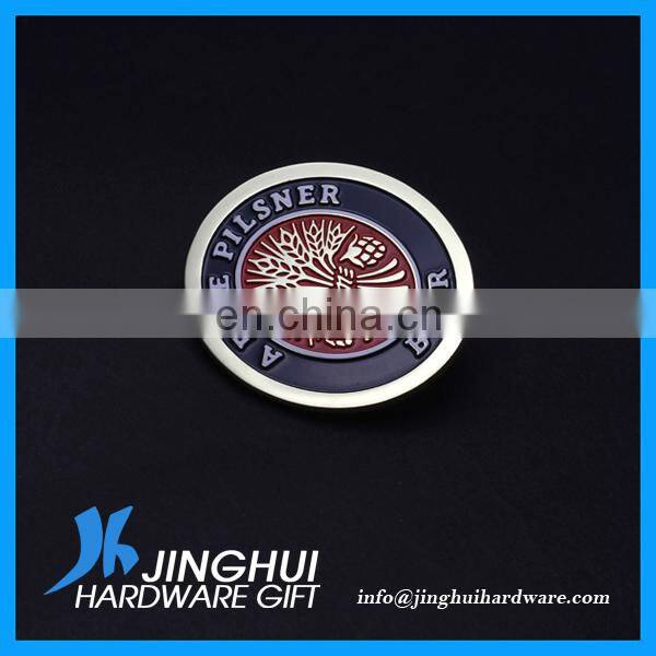 Hard Enamel Plated Gold Metal Pin Nameplate