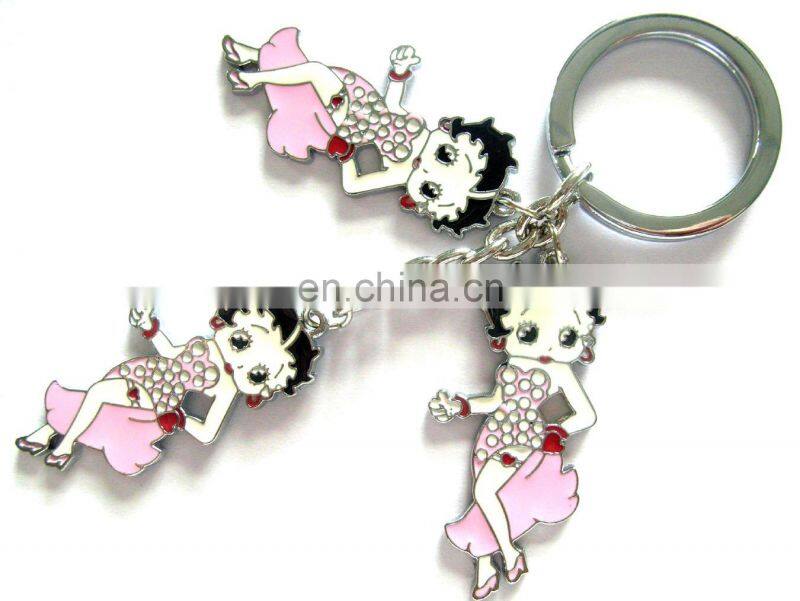 Metal wallet key chain