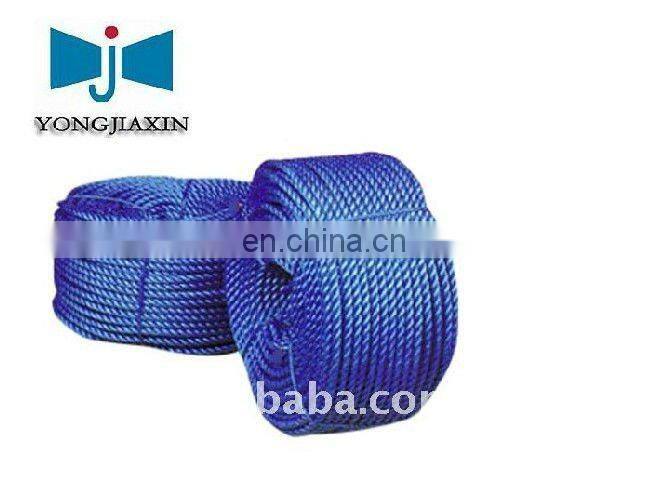 White nylon braided ropes 6mm