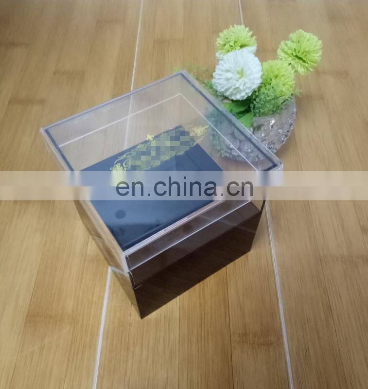 new style flower box luxury music acrylic flower box