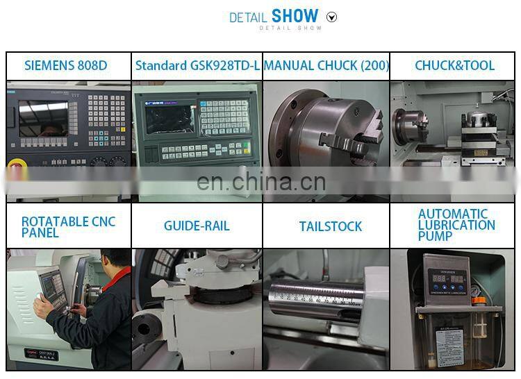 enterprise lathe metal lathe cutting tools CK6136A-2/ 750mm