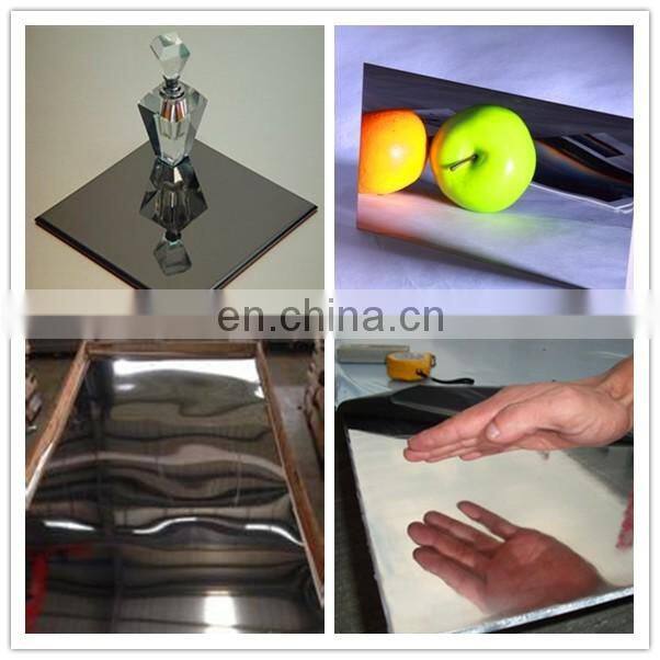 hotels decoration 201 304 316 mirror finish stainless steel sheet