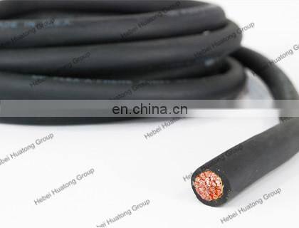 Flexible copper conductor rubber compound welding cable 25mm2 35mm2 50mm2 70mm2