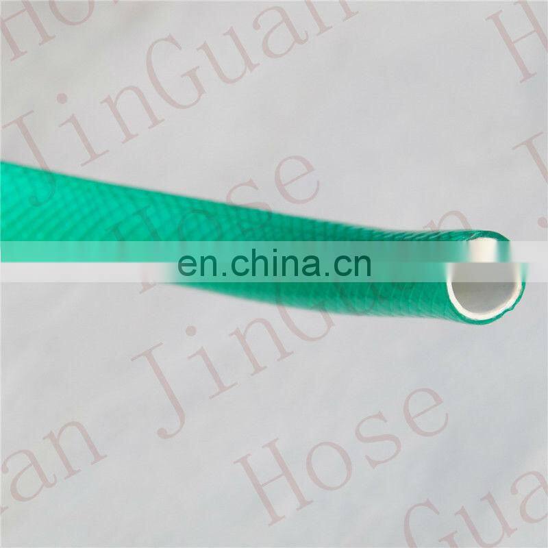 Transparent PVC Fibre Reinforced Mesh Hose, Clear Braided Hose, Soft PVC Water Pipe T