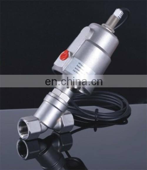 JF 100 50 1 25 Y G angle seat valve,BSP thread single acting(NC) enter above seat