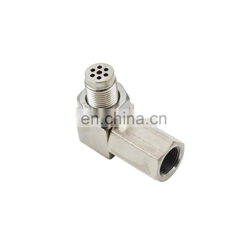 O2 90 Sensor Spacer Engine Light CEL Check Bung Mini Catalytic Converter Solid