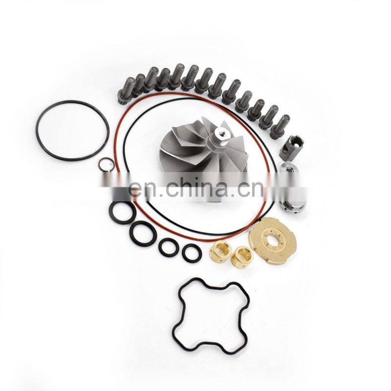 Compressor Wicked Wheel & Upgraded Rebuid kit TP38 GTP38 For Ford Powerstroke 7.3L 817-1004-002F With Impeller