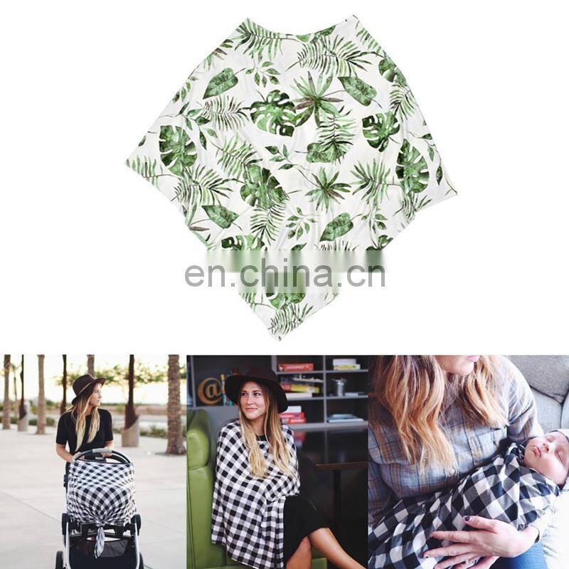 Nursing Cover Poncho Car seat cover Stroller cover Maternity top Swaddle Multi Functional Nursing Poncho Covers