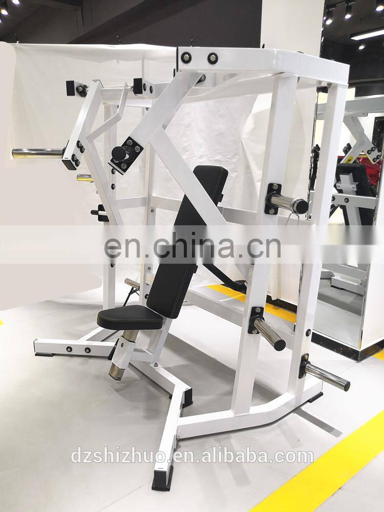High quality good price hammer strength plate loaded sports fitness gym equipment Wide chest press machine for sale HB07