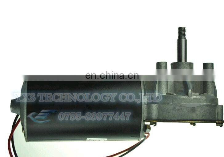 High torque DC gear motor turbine gear motor DC24V 80W 90r/min motor left/right position motor