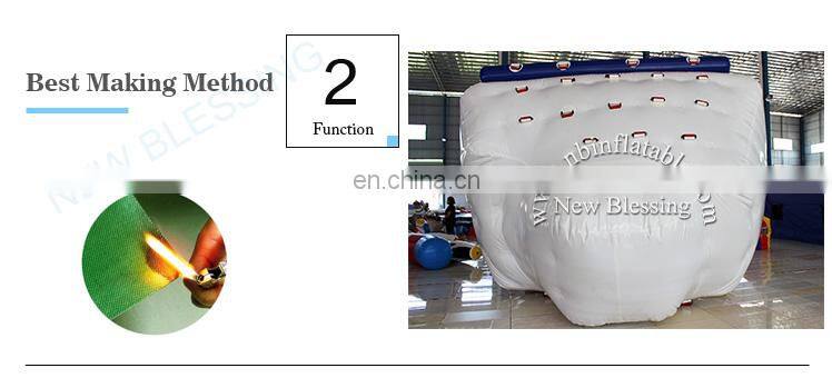 Hot-sale sea play toys climbing wall inflatable water iceberg float